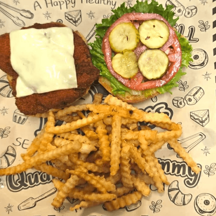 Spicy Chicken Sandwich.