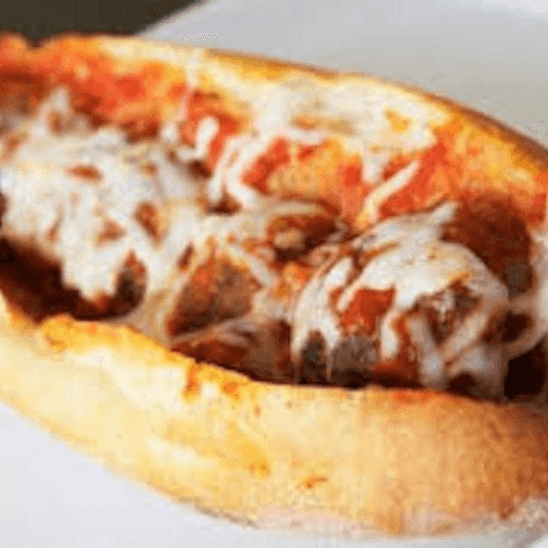 Meatball Parm Hero.