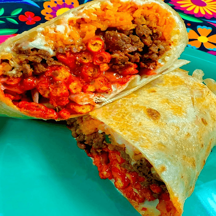 Hot Cheeto Burrito.