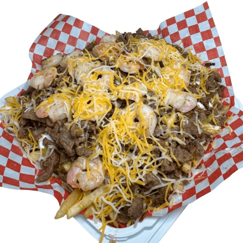 LG. Surf & Turf Fries.