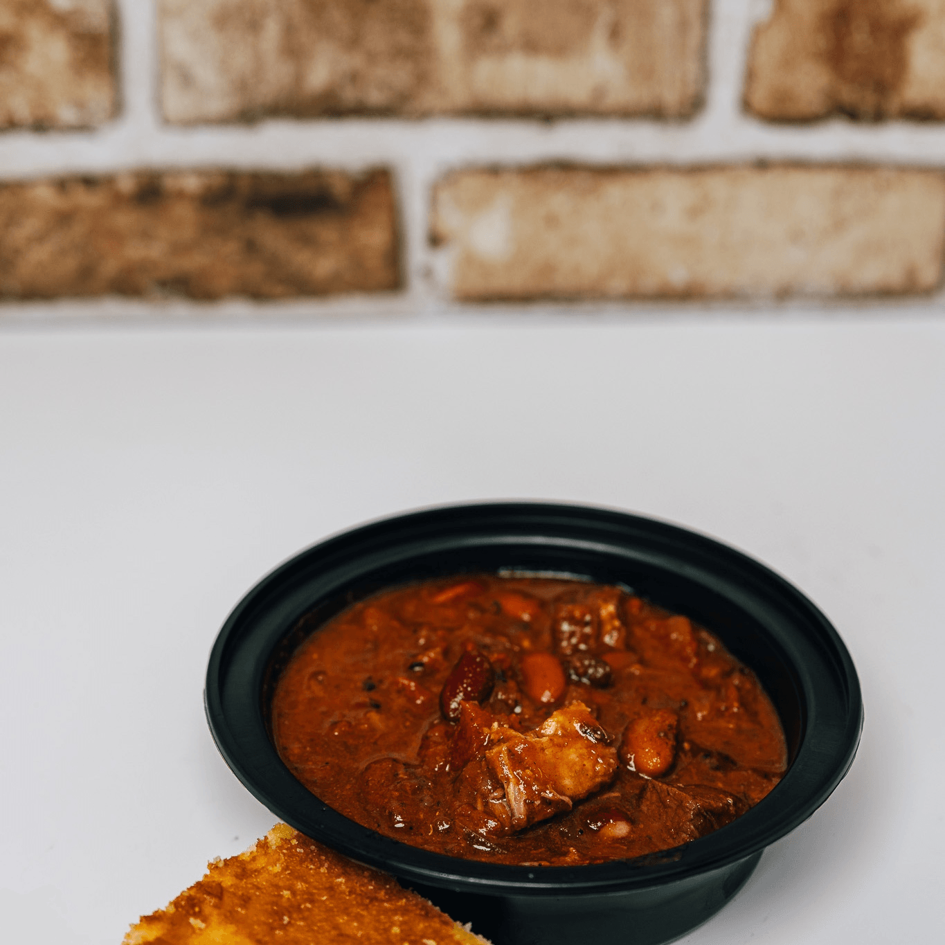 Homemade Brisket Chili.