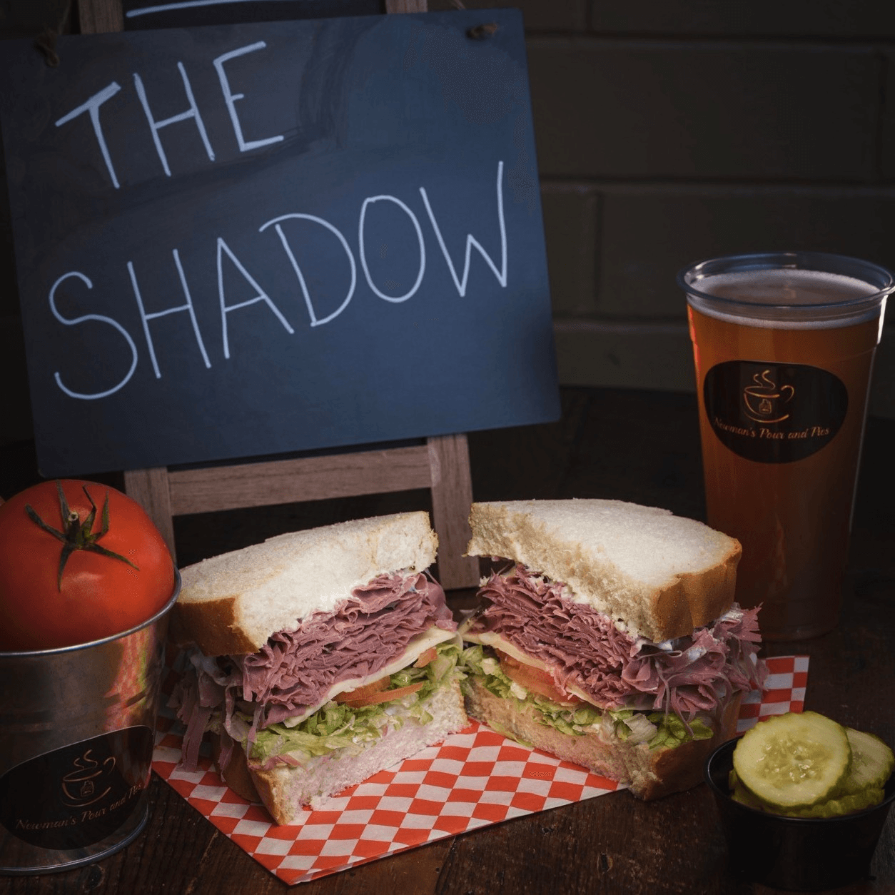 The Shadow Sandwich.