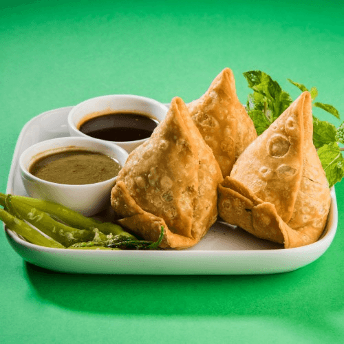 Vegetable Samosa.