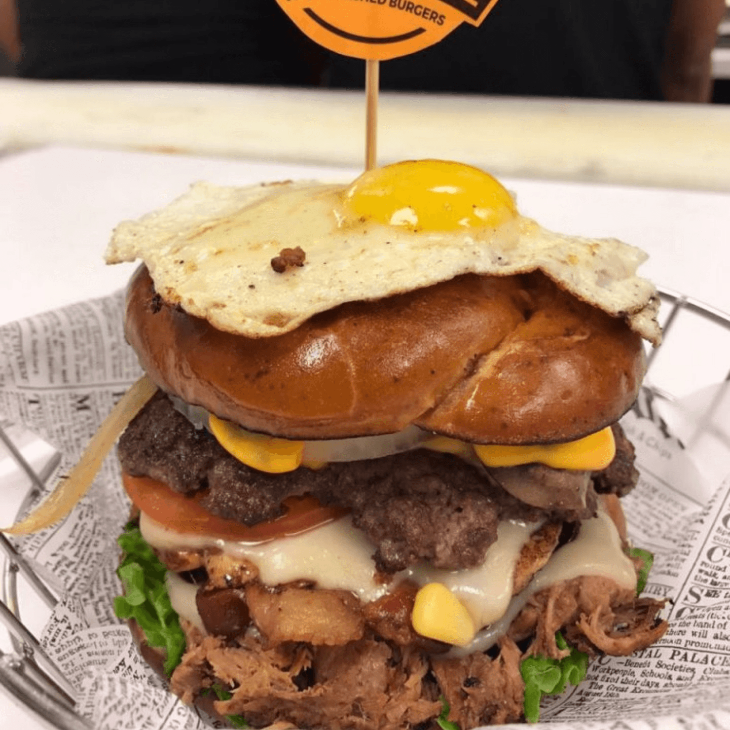 BurBowl’s YOLO Burger by @BaconARTS 