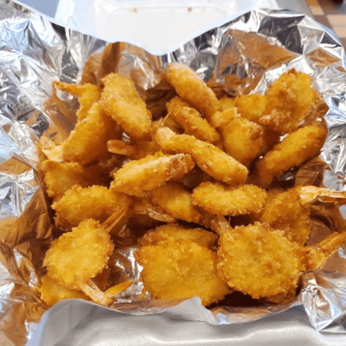 Fantail Shrimp - $8.99/$17.99.