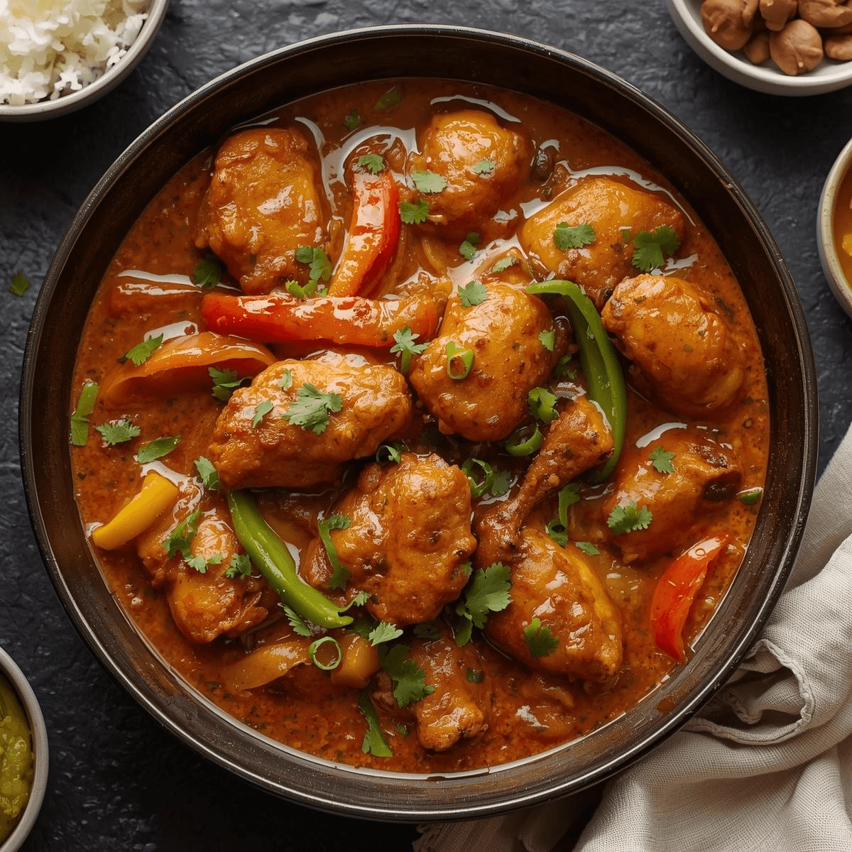 Kadai Chicken.