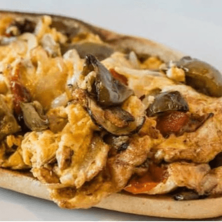 Peppers & Eggs Hero.