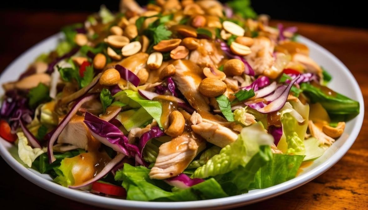 Asian Chicken Salad.