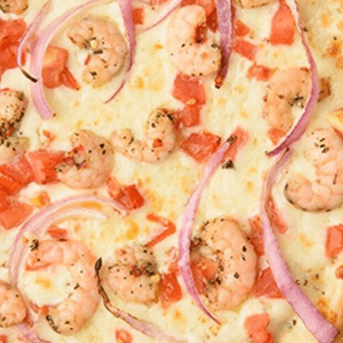 Garlic Shrimp Pizza