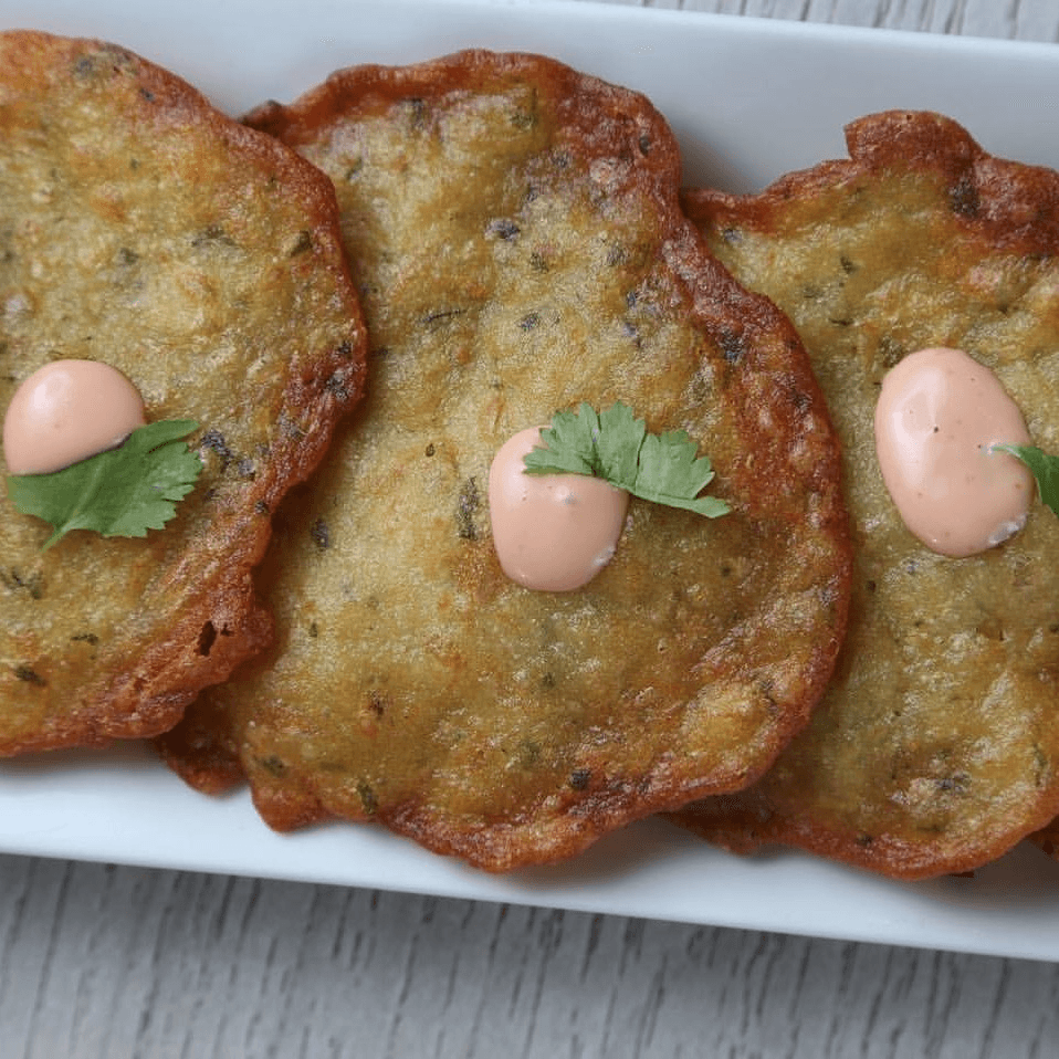 Bacalaitos "Mini" Tray.