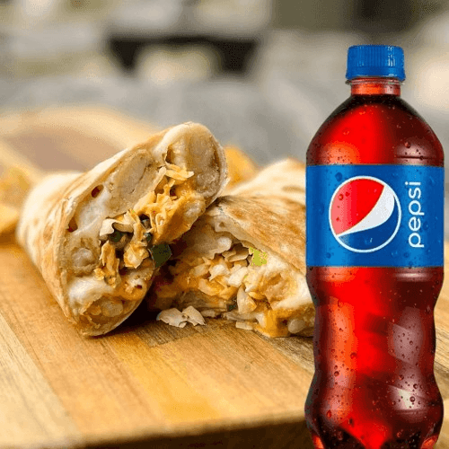 Boom Boom Shrimp Panino Combo.