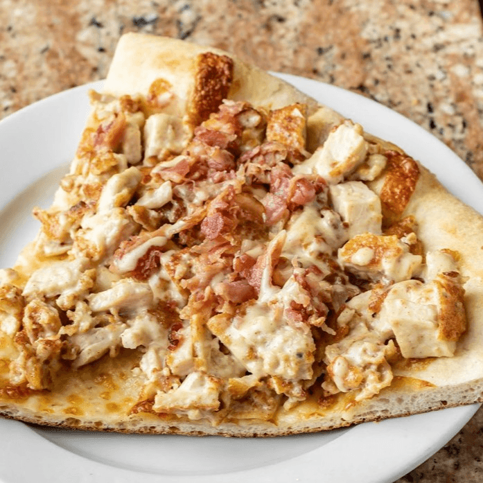 Chicken Bacon Ranch Pizza.
