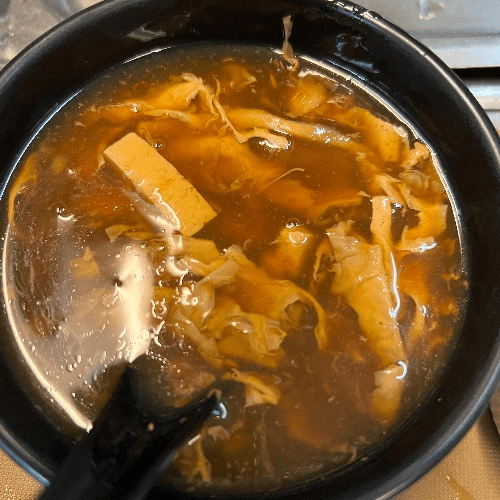 Hot & Sour Soup.