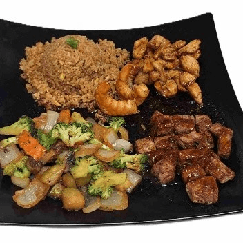 Hibachi Steak & Chicken (D).