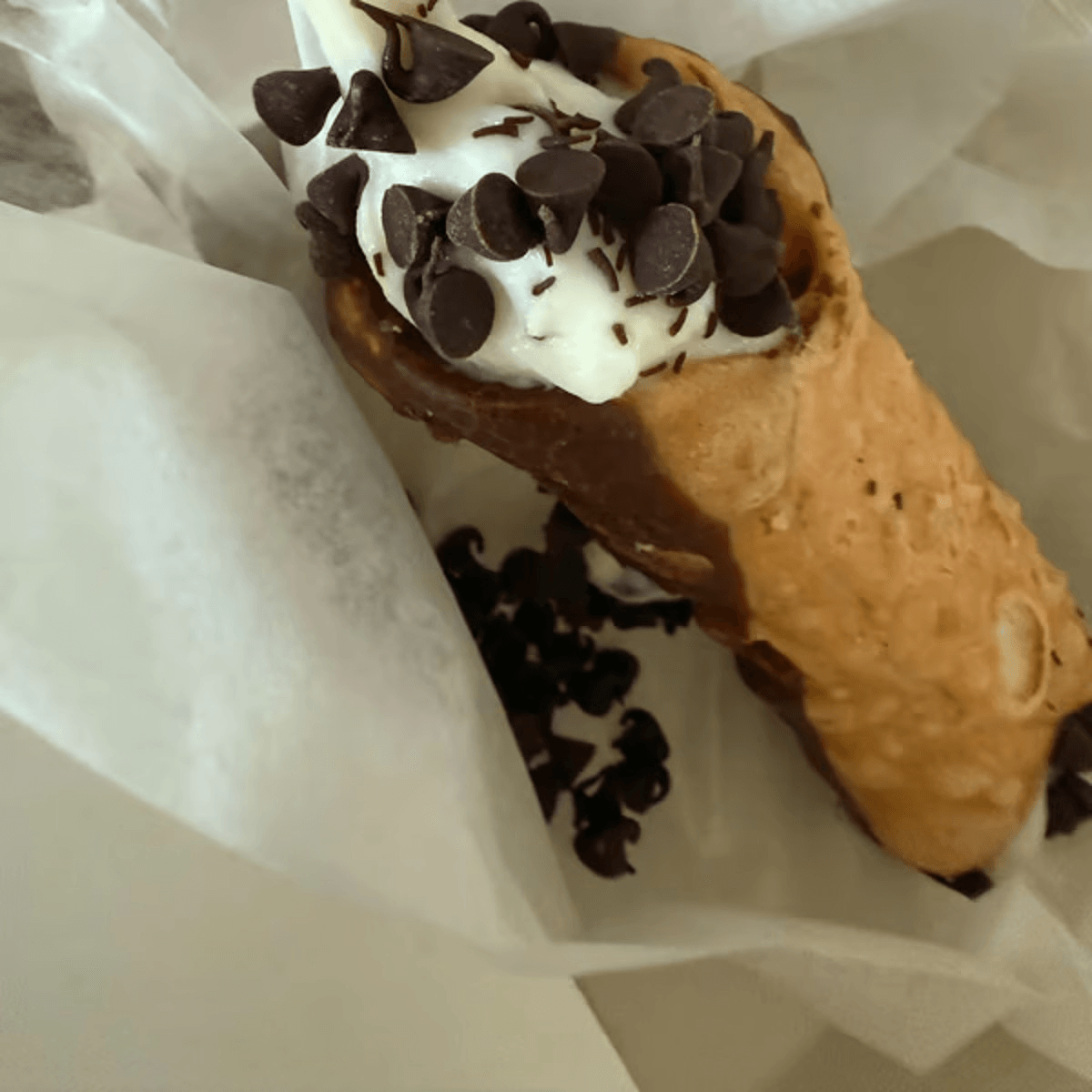 Chocolate Chip Cannoli.