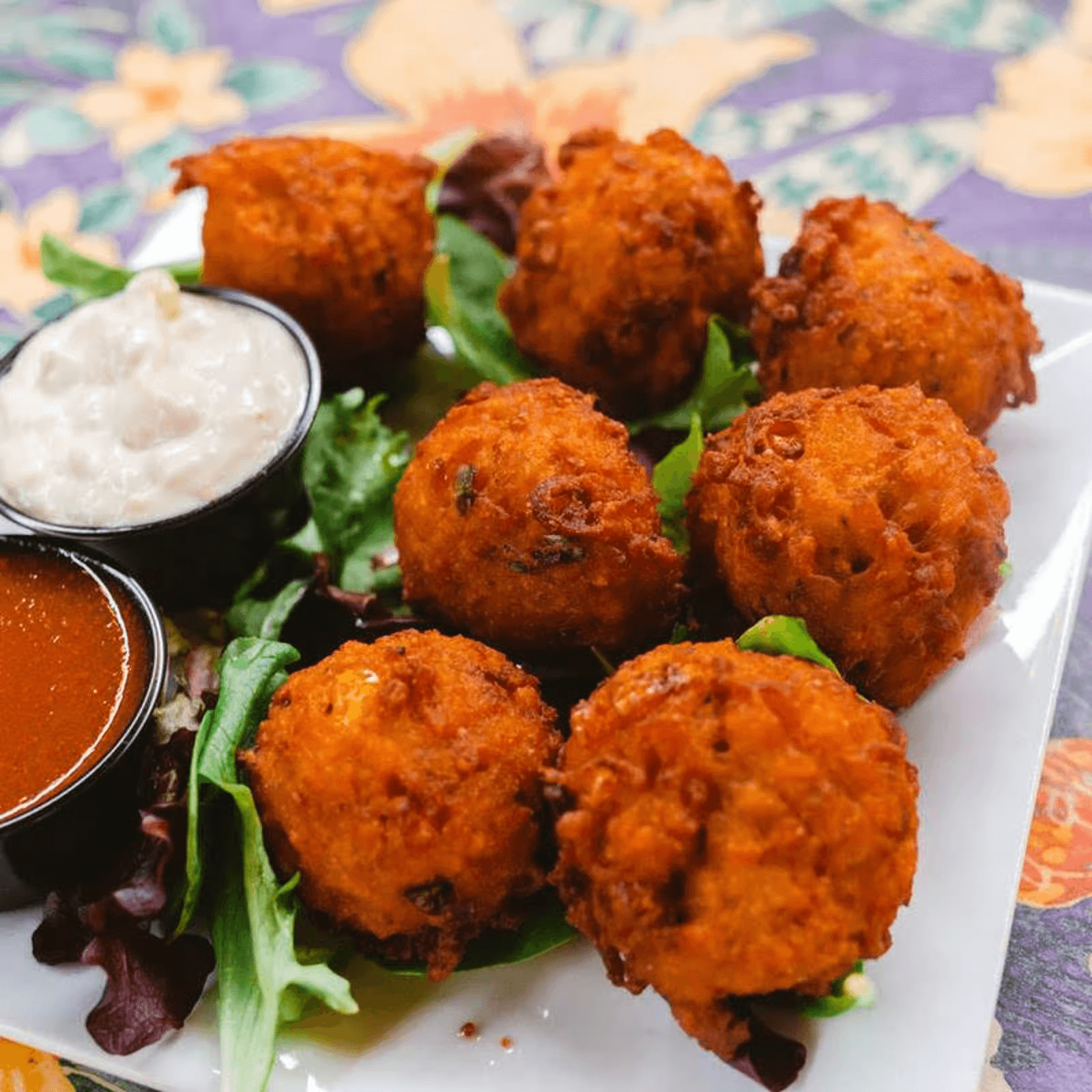 Sweet Risotto-Corn Fritters.