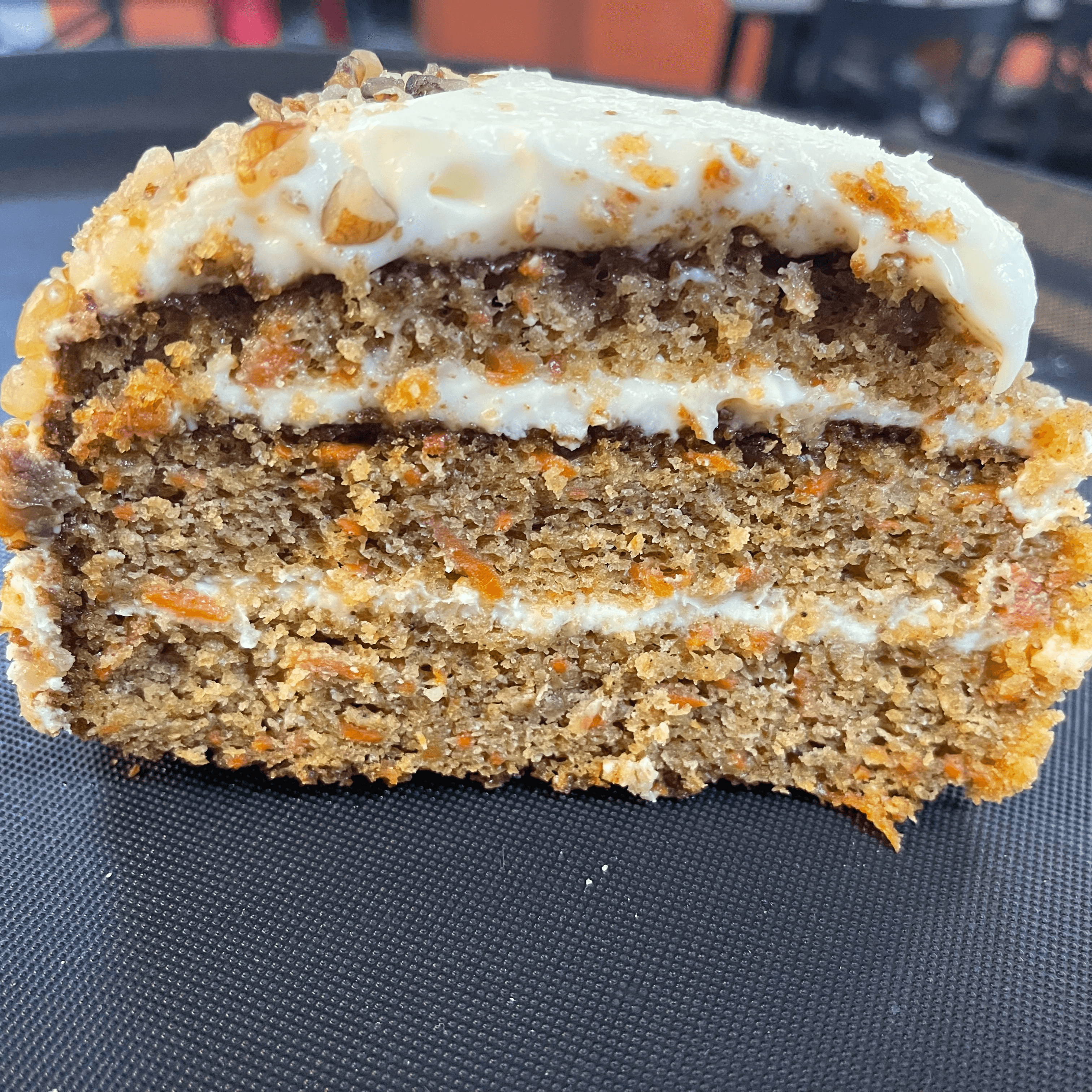 CARROT CAKE.