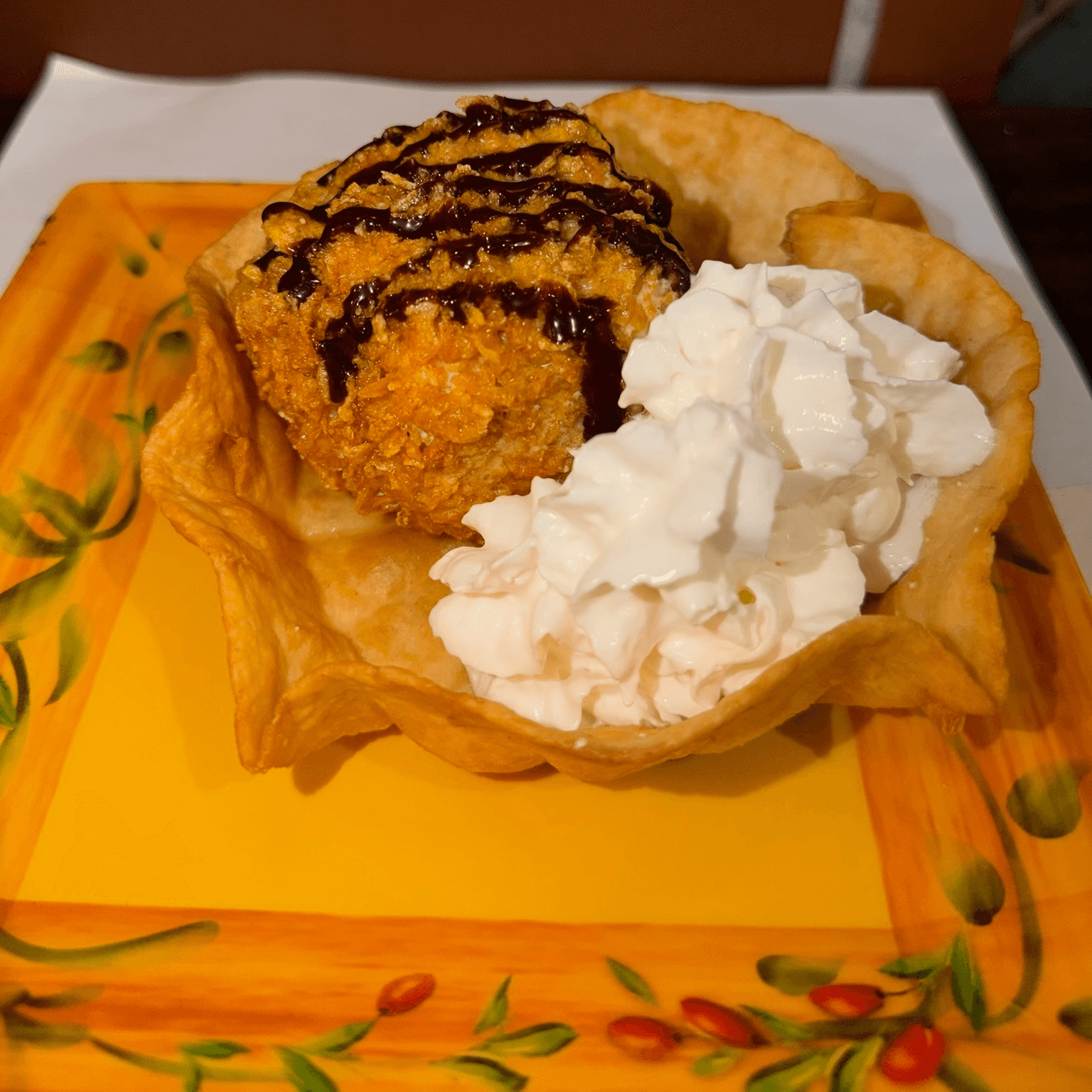 Fried Ice Cream.