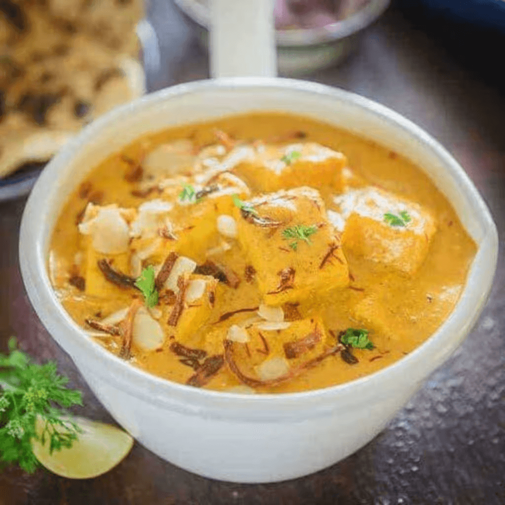 Shahi Paneer.