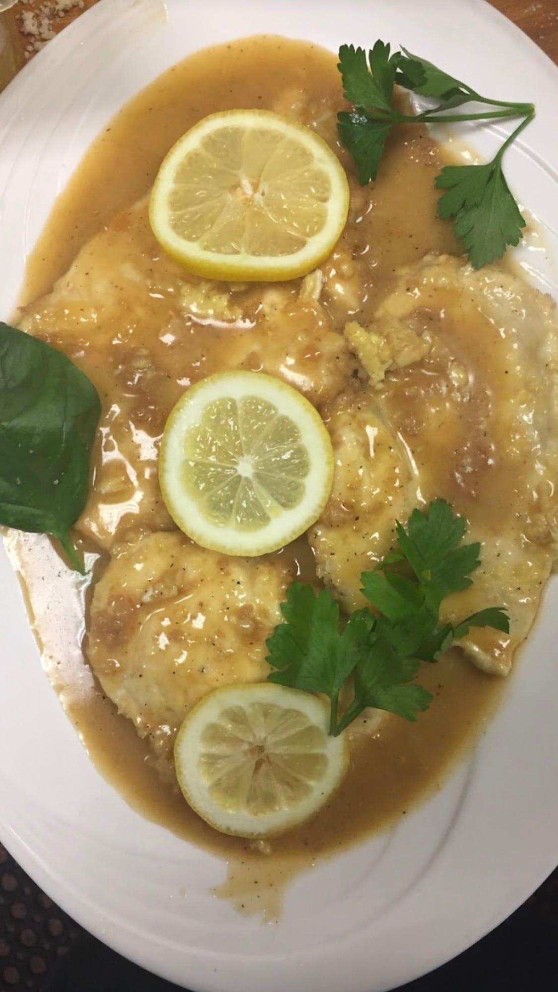 Chicken Francese (Entree).