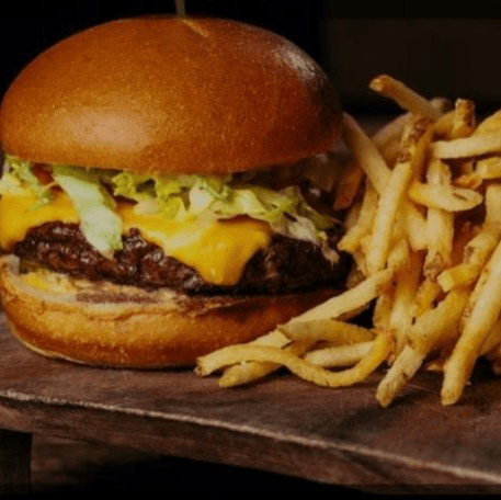 Cheeseburger and Fries.