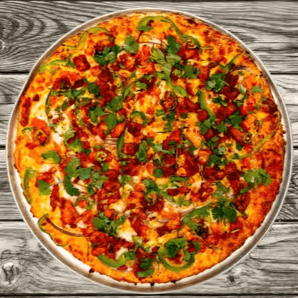 Tandoori Chicken Pizza.