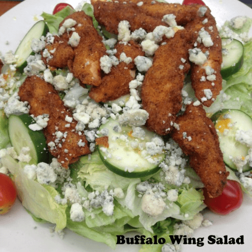 Buffalo Wing Salad.