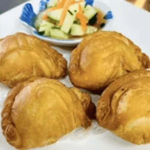 Curry Puff Chicken.