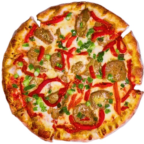 Meatball Specialty Pizza.