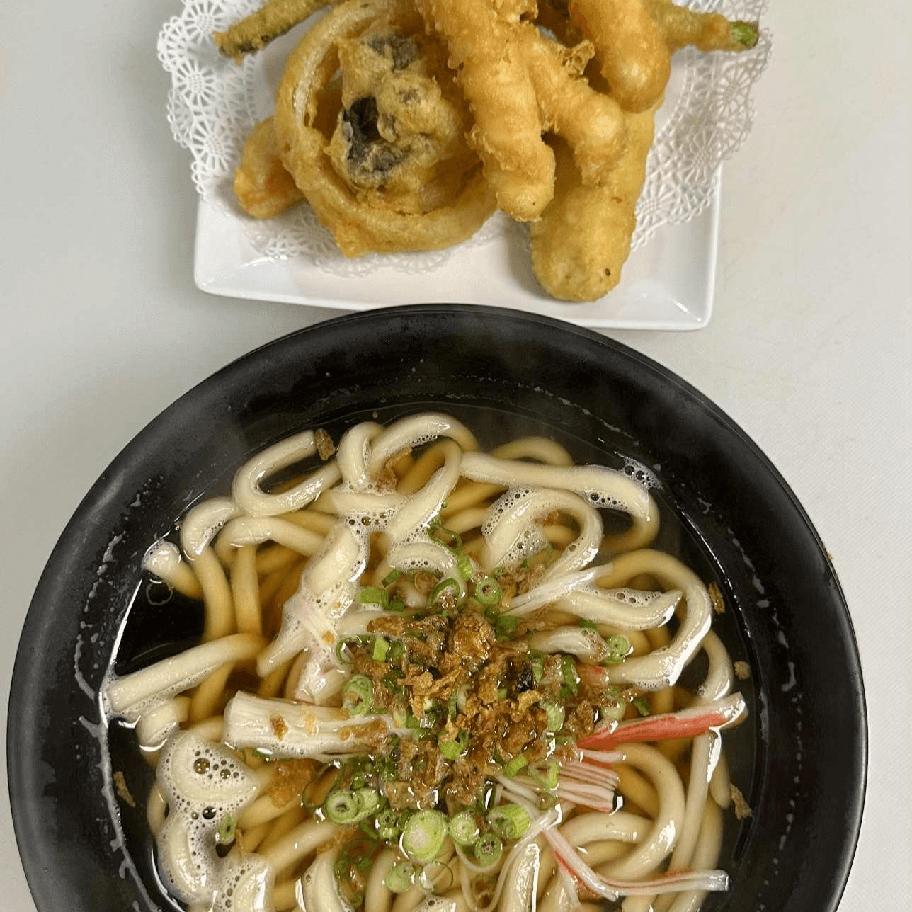 Udon Tempura.