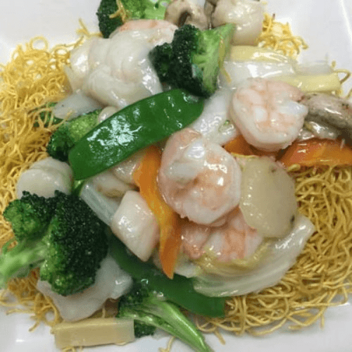 Hong Kong Seafood Chow Mein