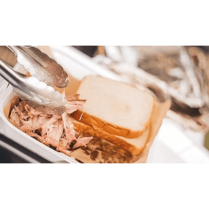 Pulled Pork Sandwich.