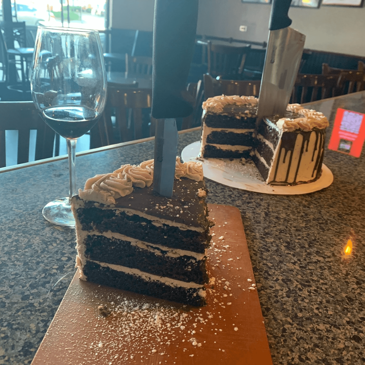 Mochaccino Chocolate Cake.