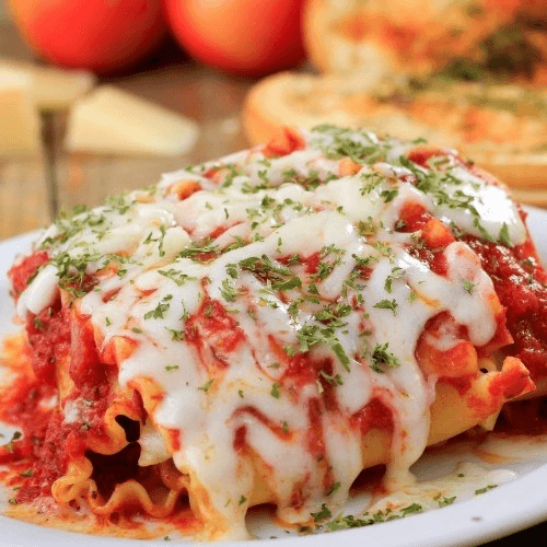 Baked Meat Lasagna.