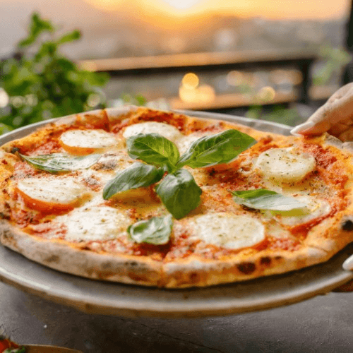 (12") Wood-Fired Bianca Pizza.