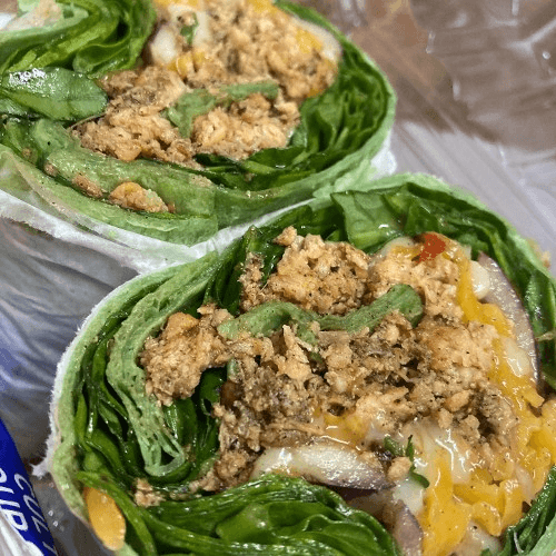 Jerk Salmon Wrap