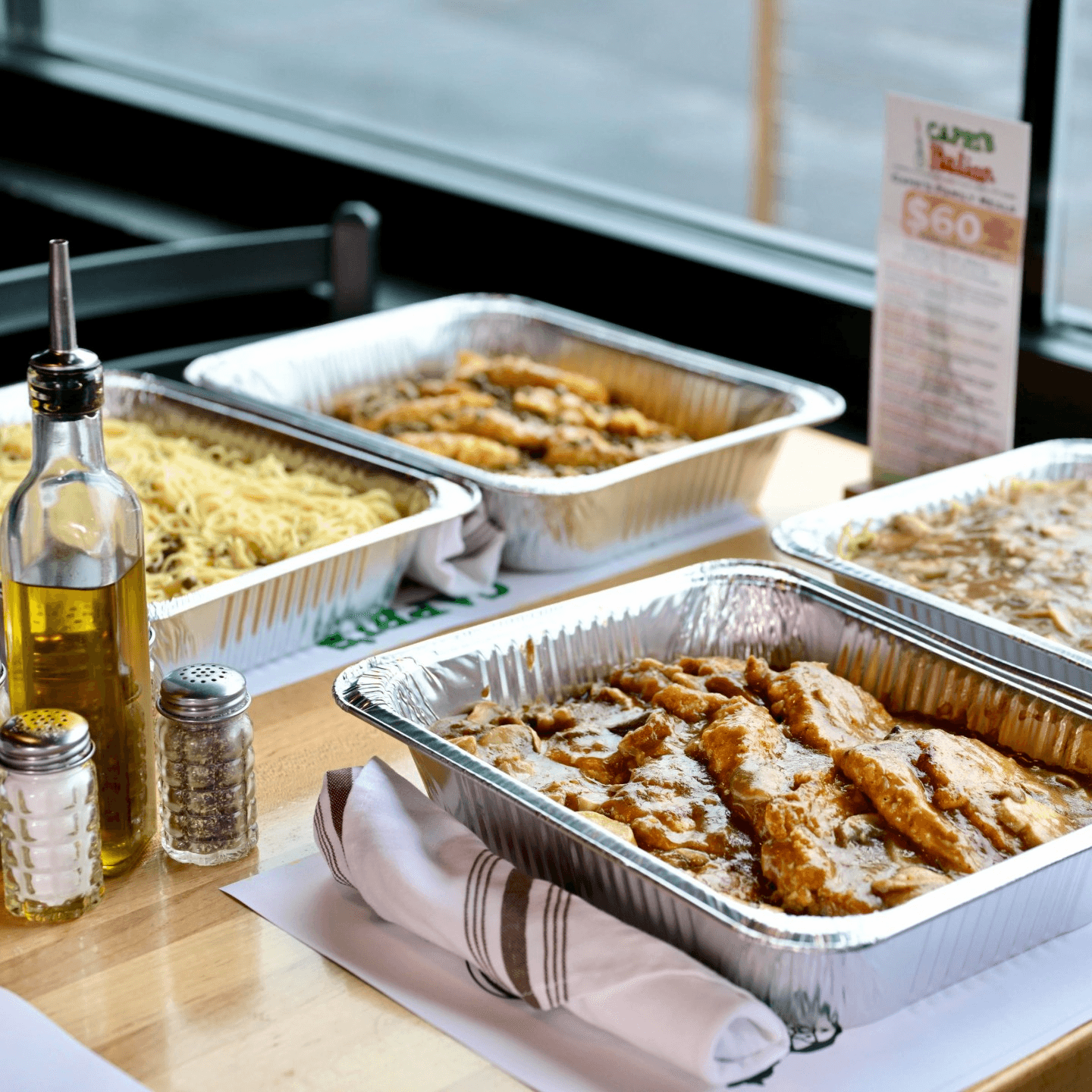 Let CAPRI’S Cater Your Next Event