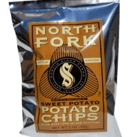NORTH FORK SWEET POTATO CHIPS 2 OZ.