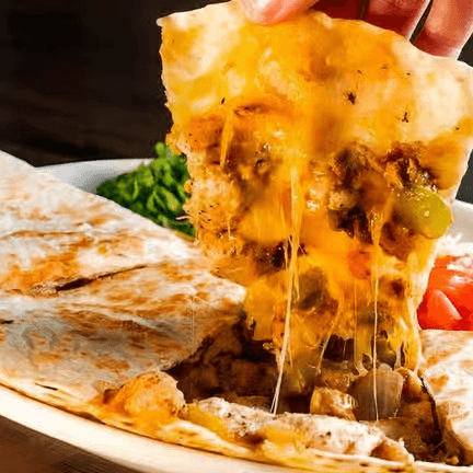 Chicken Quesadilla.