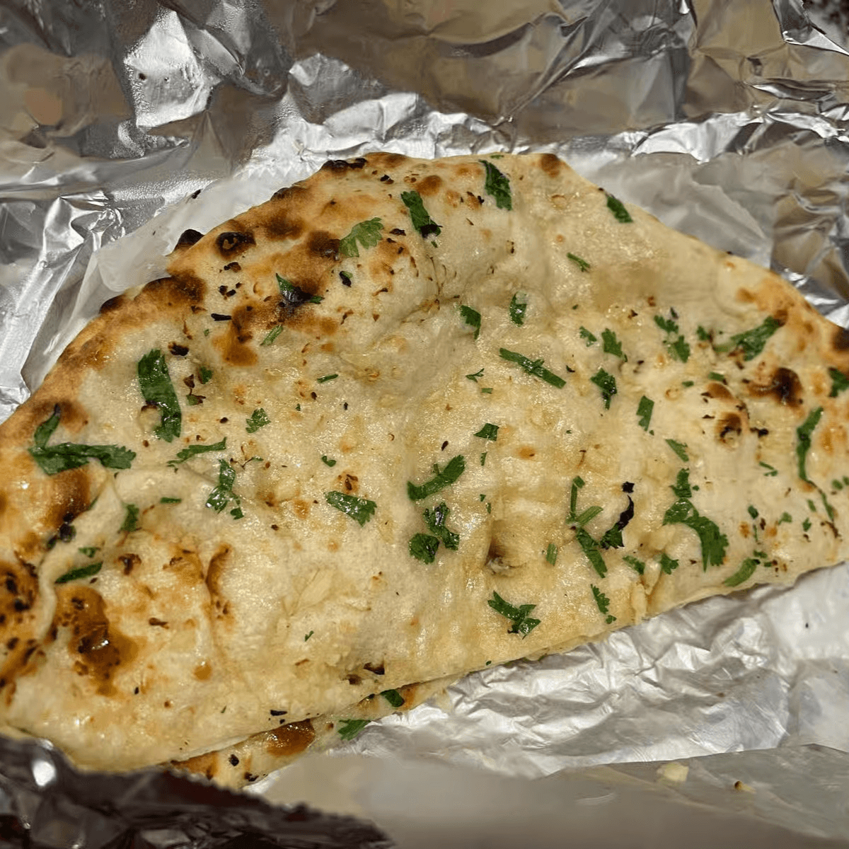 Garlic naan.