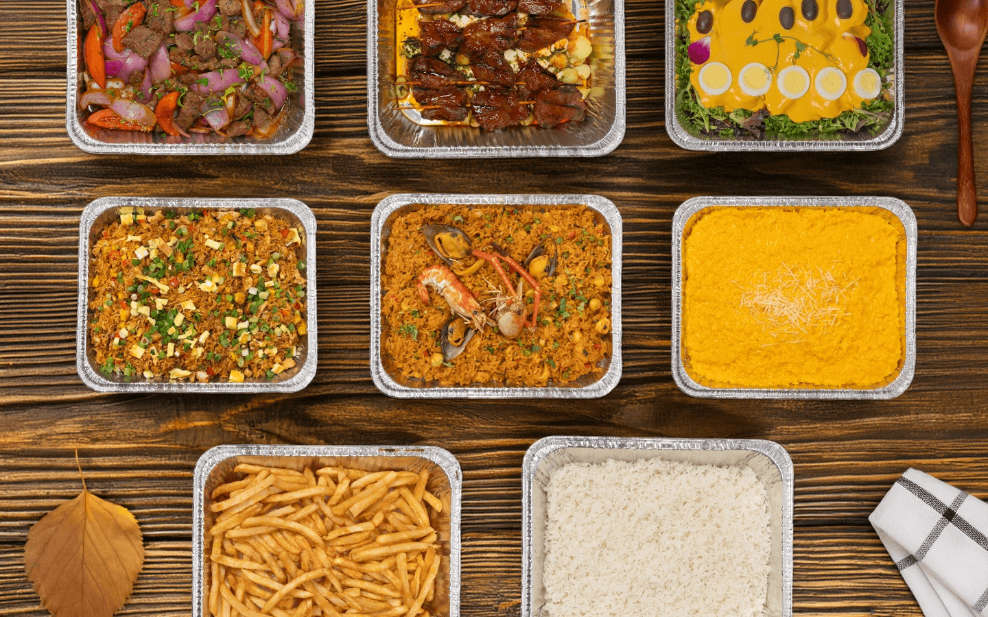 Peruvian Flavors, Aromas Catering Experience