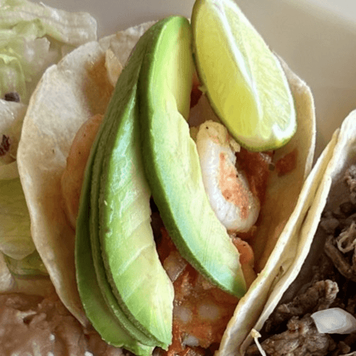 Grilled Shrimp Taco.