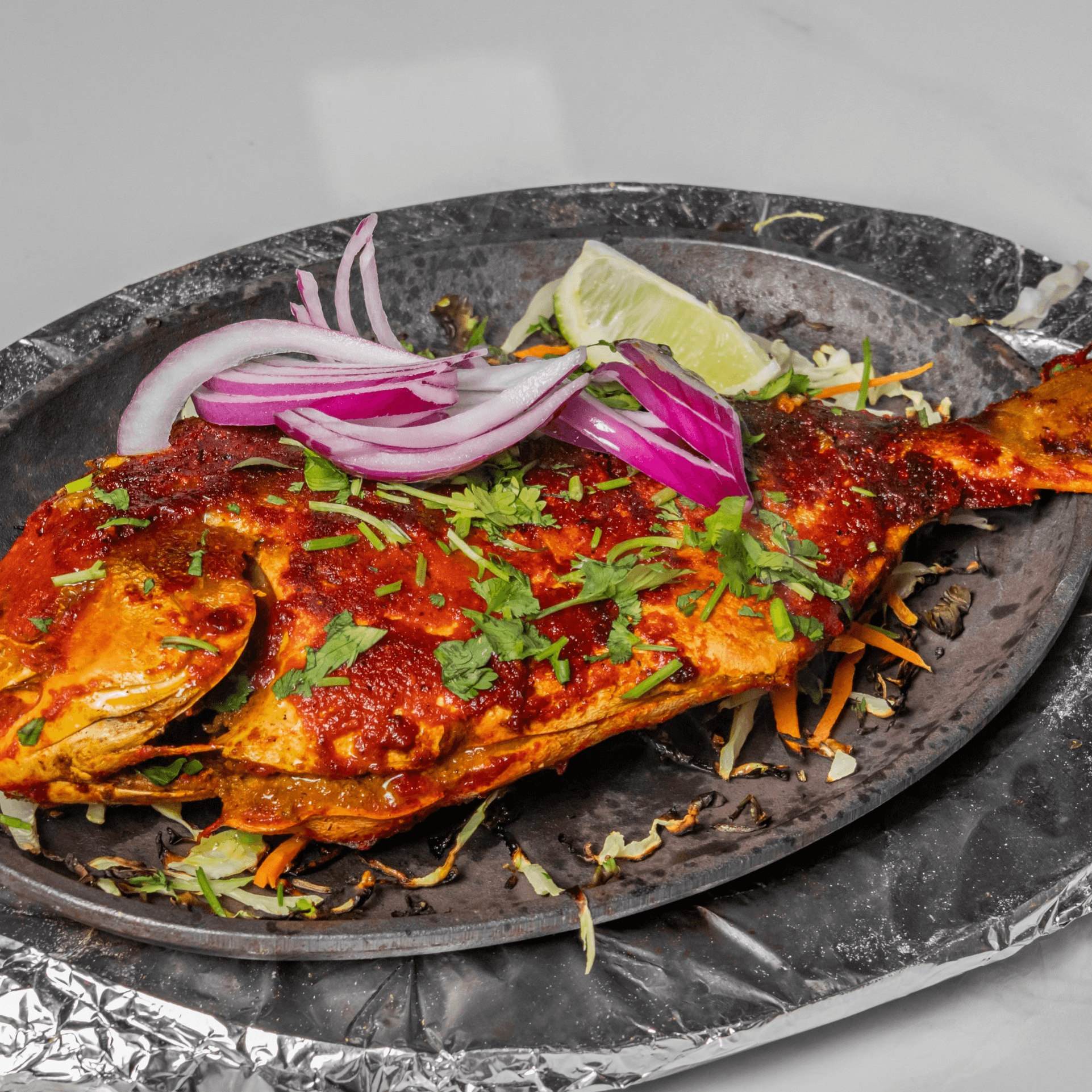 Tandoori Pomfret.