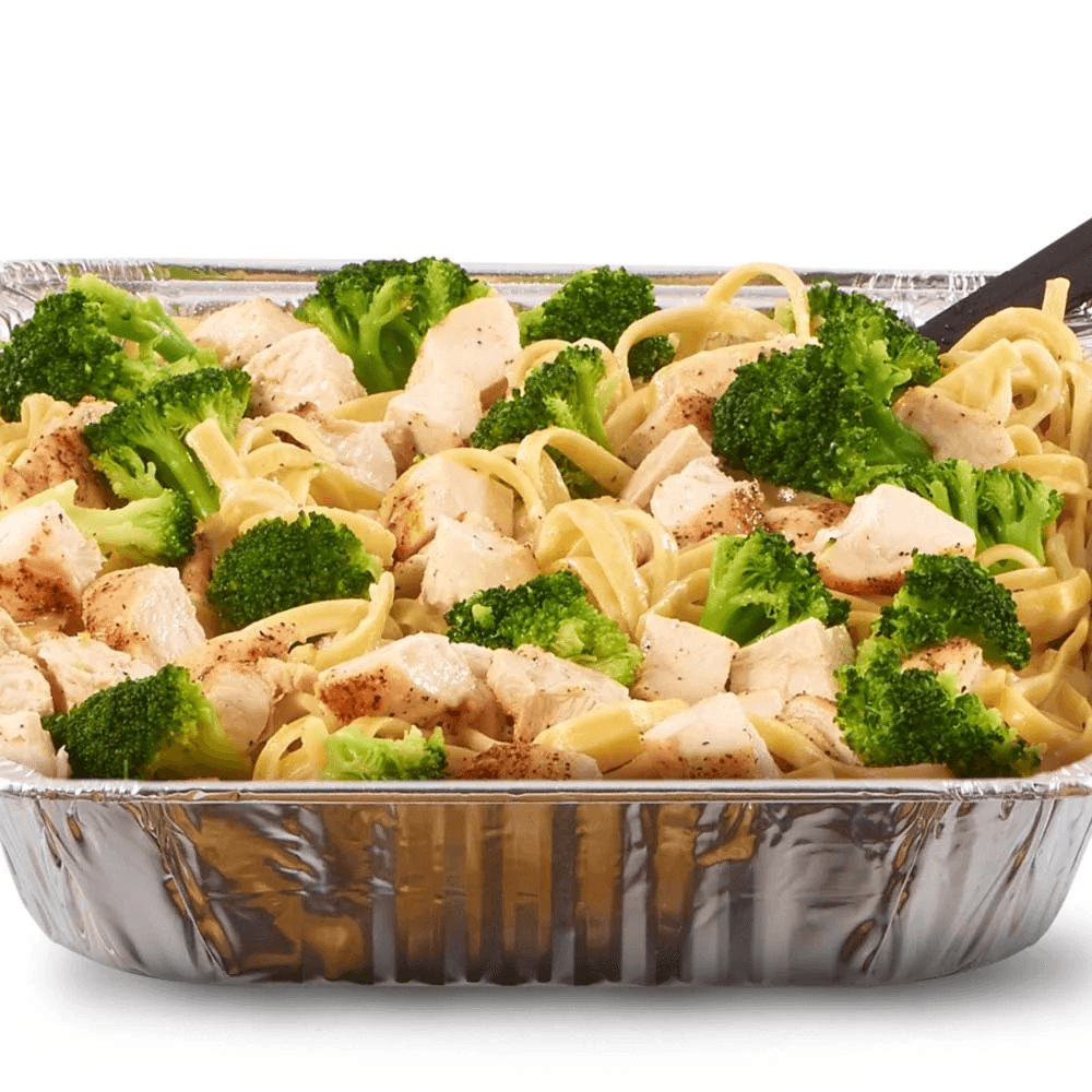 Chicken Broccoli Alfredo.