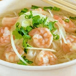 M4 Shrimp Noodle Soup.