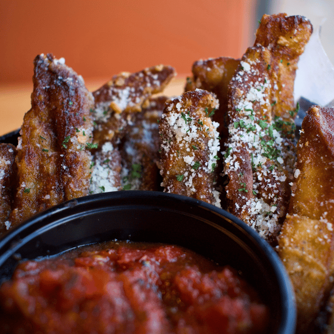 Eggplant French Fries.