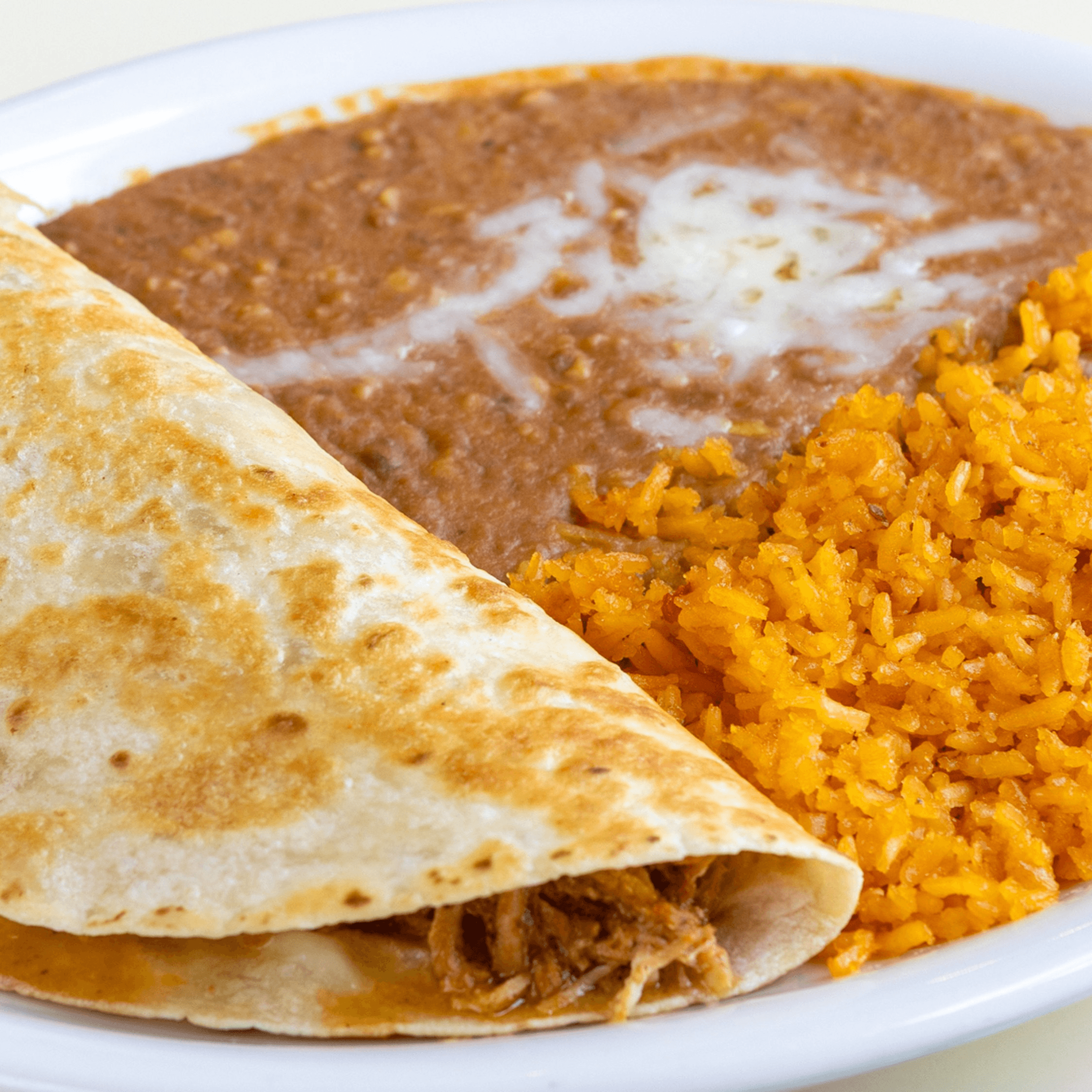 Plato De Quesadilla / Quesadilla Plate.