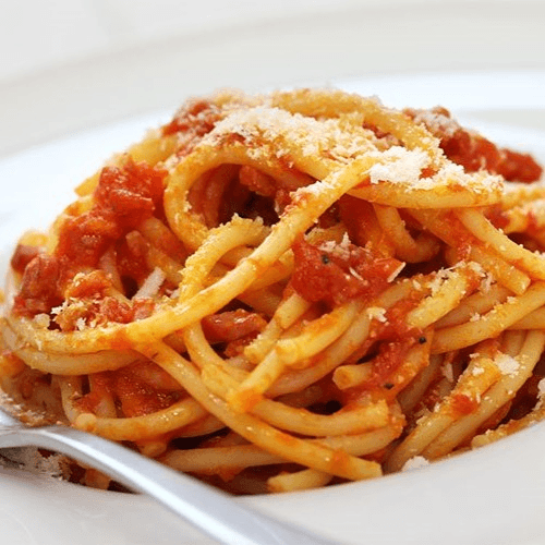 KIDS SPAGHETTI WITH MARINARA.
