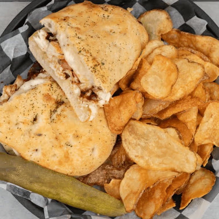 Grilled Chicken Caprese.