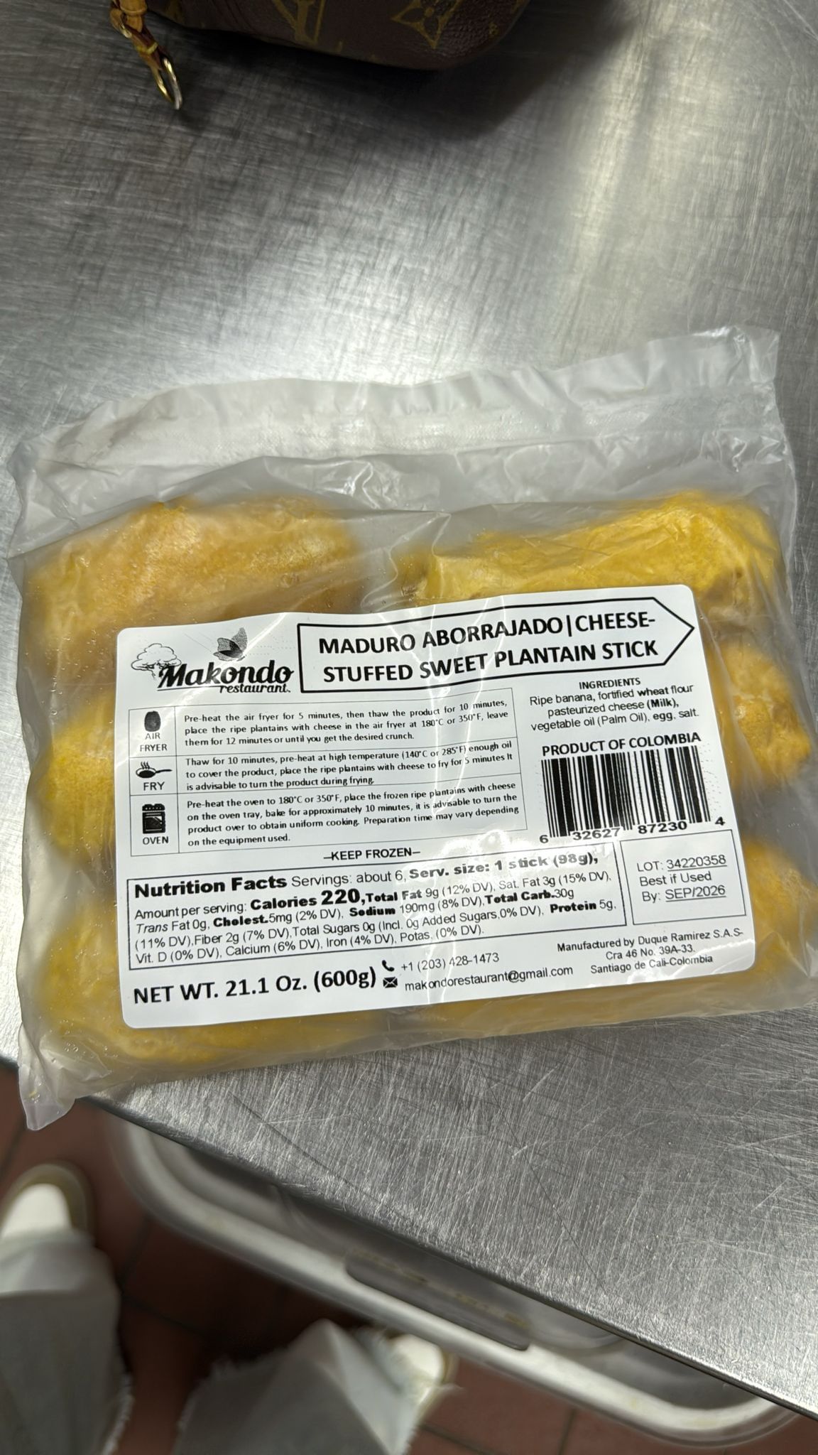 Aborrajado Caleño X 6 Und.